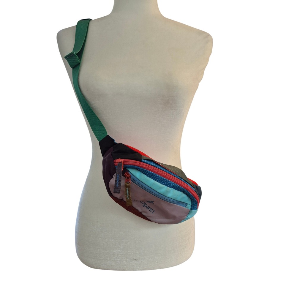 Cotopaxi Kapai 1.5L Hip Pack Del Dia Multicolor Repurposed Nylon Waist Bag - Picture 2 of 12